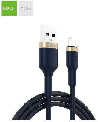 Golf 1m Braided USB 3.0 to micro USB Cable Blue