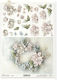 Reispapier Decoupage A4 – Blumenstrauß Kranz Pa...