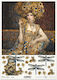 Decoupage Rice Paper A4 – Woman's Portrait Butt...