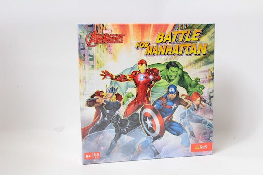 Board Game Battle for Manhattan for 2-3 Players 8+ Years Old Trefl