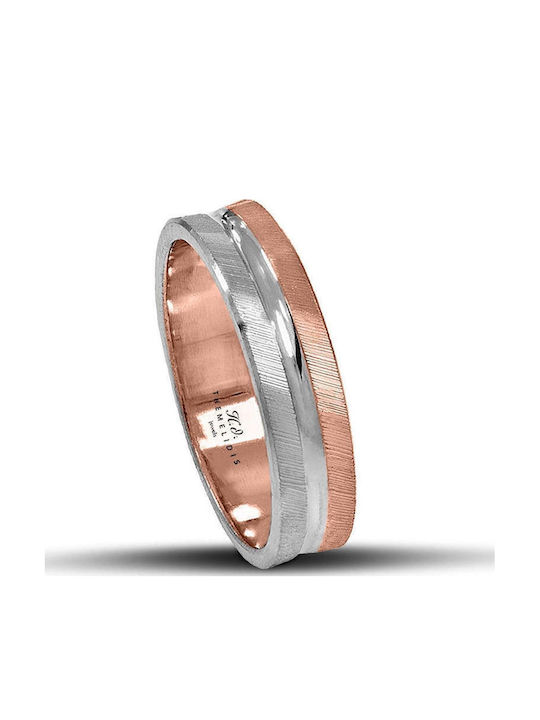 Themelidis Jewels Σετ Βέρες από Λευκόχρυσο 14Κ