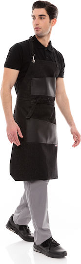 IdealPress Apron Full Body Black
