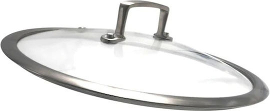 Masterpan Καπάκι για Τηγάνι και Κατσαρόλα Γυάλινο 26cm MP-2358