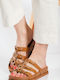 Γυναικεία Σανδάλια Flatforms Ταμπά
