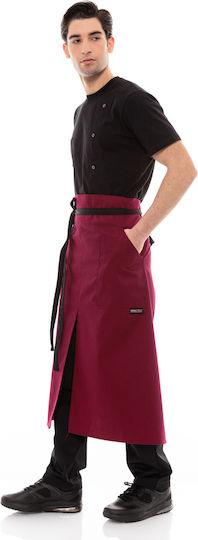IdealPress Apron Waist Burgundy
