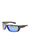 Monte Napoleone Men's Sunglasses with Black Plastic Frame and Polarized Lens MN14113-C2