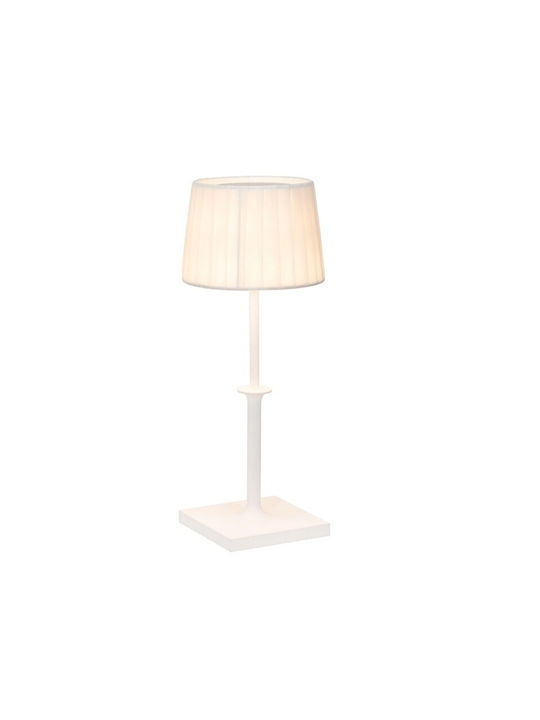 Zafferano Poldina Table Lamp LED with White Sha...