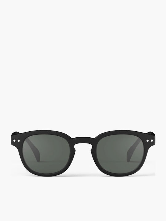 Izipizi #C Unisex Sonnenbrille mit Schwarz Kuns...