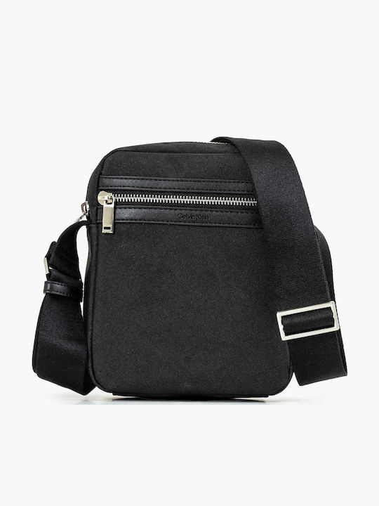 Calvin Klein Reporter Herrentasche Schulter / Crossbody Schwarz