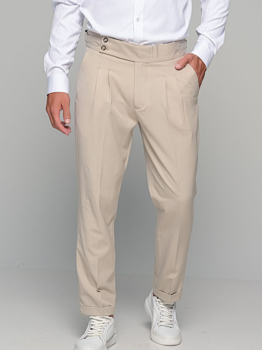 Ben Tailor Raffaelo Pantaloni Elastic Beige