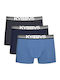 Men's Boxers Anthracite, Navy, Indigo 3Pack