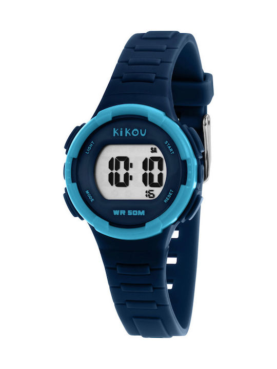 Kikou Παιδικό Ρολόι 31mm Μπλε