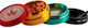 Amsterdam Grace Glass Grinder Τρίφτης Rasta 40mm Aluminium 4 Parts