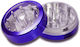 Clear Top Grinder Τρίφτης Διάφανο Καπάκι 50mm Μωβ 2 Parts