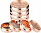 Râșniță Trifț Super Heroes Rose Gold 53mm 4 Părți