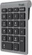 Trust Xalas Wireless Numeric Keypad Silver