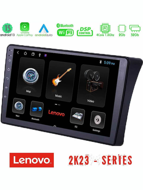 Lenovo Car Audio System for Nissan Navara / Pathfinder 2004-2016 (Bluetooth/USB/WiFi/GPS/Apple-Carplay/Android-Auto) with Touch Screen 9"