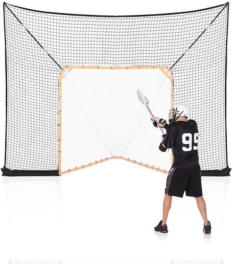 Vevor 12x9 Ft Hockey Lacrosse Torwartnetz Training Erweiterte Abdeckung