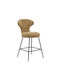 Hocker Bar Gepolstert mit Stoff Fungo Lemon 51x55x98cm