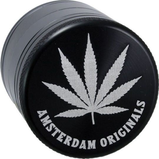 Cnc Râșniță Tăvălug Din Aluminiu 40mm Amsterdam Leaf 4 Părți