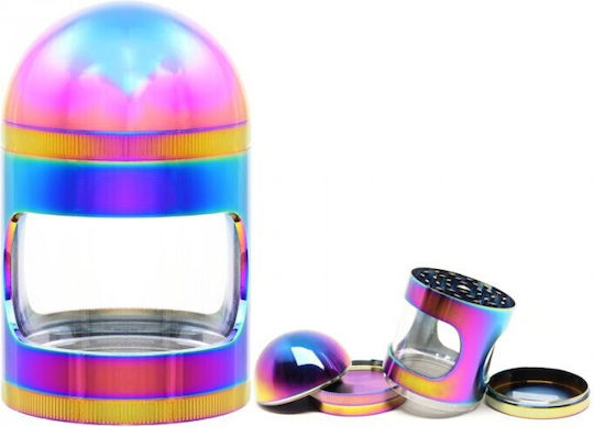 Трифачка За Тютюн Atomic Metal Grinder Многоцветен Алуминий 5 Части 63мм 212561