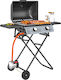 Outsunny Tragbar Gasgrill Rost mit 2 cm 2.8kW