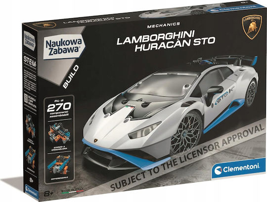 Clementoni Plastic Construction Toy Lamborghini Huracan Hundred for Children 8+ years old+ Years