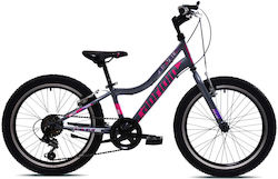 Capriolo 20" Παιδικό Mountain Bike Γκρι