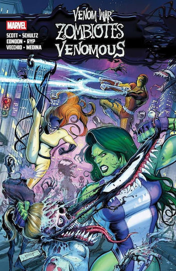 Εικονογραφημένος Τόμος Venom War Zombiotes/venomous PB