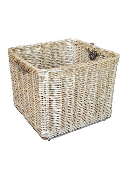 Atmosphera Dekorativer Korb Korbweide Gray 70x70x60cm