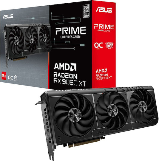 Asus Radeon RX 9060 XT 16GB GDDR6 Ediția Prime OC Placă Grafică