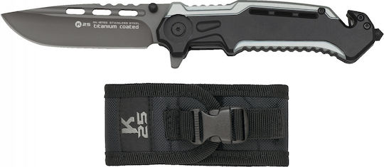 K25 Tactical Klappmesser Grau Noir 9020081742 Waffenfedern