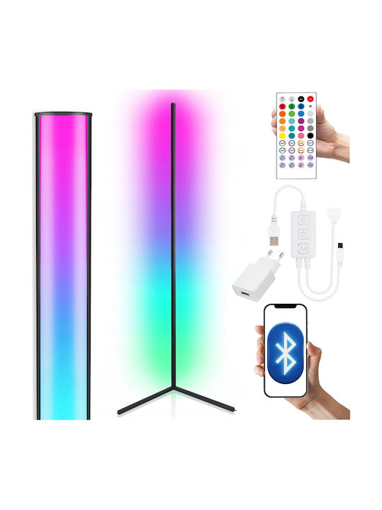 Light4me LED Floor Lamp with RGB Light White