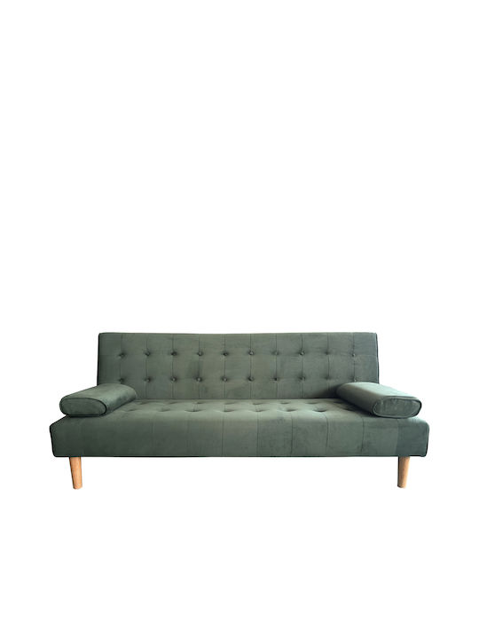 Elfreda Dreisitzer Sofa Bett Grün 188x83x83cm