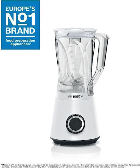 Bosch Serie 4 Μπλέντερ με Κανάτα Tritan 1.5 lt 1200W Λευκό