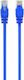 Patch Cord Utp Spacer Cat5e Copper-aluminum 0.25 M Blue Awg26 "sp-pt-cat5-0.25m-bl" Includes Vat 0.06 Lei