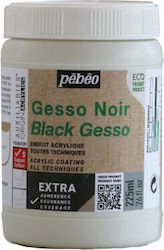 Schwarzes Gesso 225ml Pebeo Studio Grün