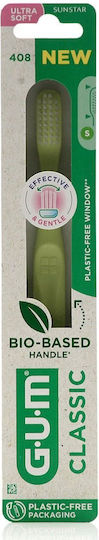 GUM Classic 408 Periuță de dinți Ultra moale Galben