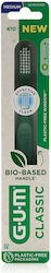 GUM Classic 410 Οδοντόβουρτσα Medium Τιρκουάζ
