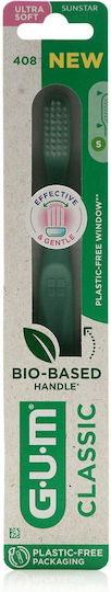 GUM Classic 408 Periuță de dinți Ultra moale Turcoaz