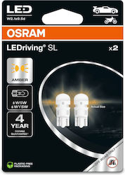 Osram LEDriving SL Крушки За Автомобил W2.1X9.5D W5W LED Жълти 2 Броя Osram LEDriving SL Крушки За Автомобил W2.1X9.5D W5W LED Жълти 2 Броя