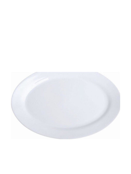 Oriana Ferelli Serving Platter Oval made of Porcelain White