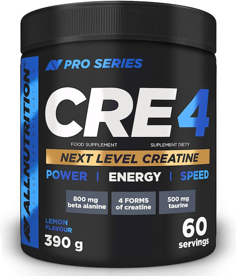 AllNutrition CRE4 Следващо ниво креатин Лимон 390гр