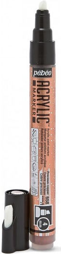 Ακρυλικος Μαρκαδορος Pebeo Chisel 4mm Precious Copper