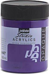 Acrylic Colours Pebeo 500ml Dark Violet Cobalt Acrylic Colours Pebeo 500ml Dark Violet Cobalt