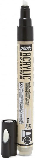Acrilic Marker Pebeo Chisel 4mm Bej