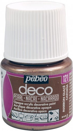 Acrilice Perle Pebeo Deco 45ml Maro Glasiu