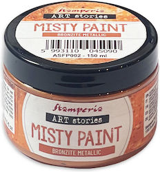 Misty Paint Μεταλλικό Stamperia 150ml Μπρονζέ