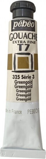 Pebeo Tempera Paints Greengold in Tube 20ml 1pcs