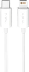 Puro USB-C la Lightning 20W 2m Puro USB-C la Lightning 20W 2m